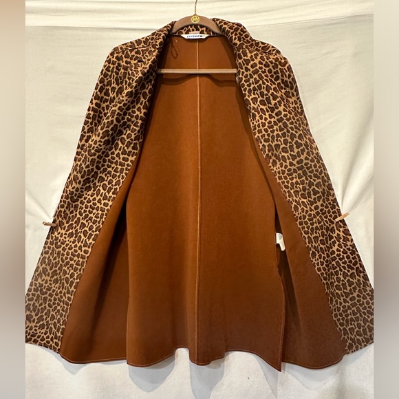 NWT - Nygard Leopard Print Open Front Blazer/Jacket - Size Large - Picture 3 of 6